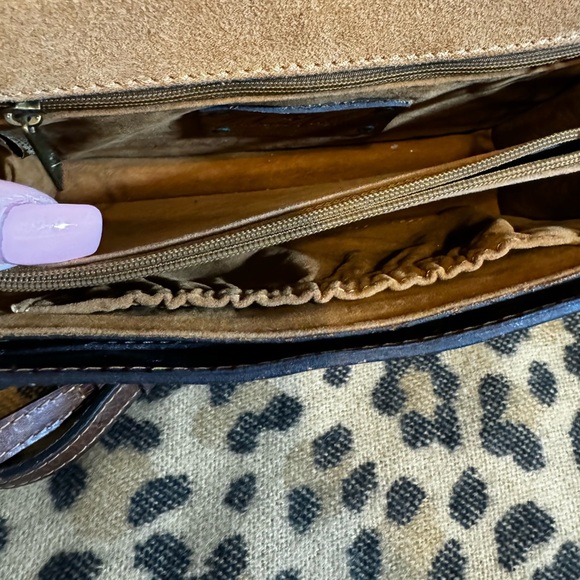 Patricia Nash Brown Leather Crossbody Bag - Picture 5 of 12